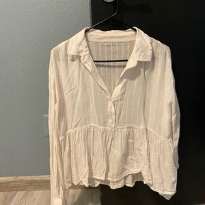 Women's Cream Blouse